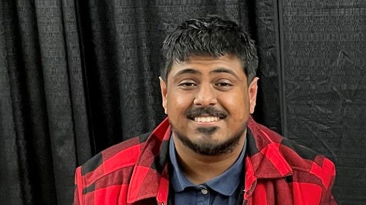 Kenil Patel, an alumnus of the Pottstown Promise Early College Program, credits his time as a student at Montgomery County Community College, for giving him the foundational education to become an engineer at the Limerick Generating Station. Photo by Diane Van Dyke